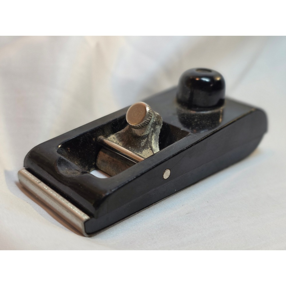 Vintage X-Acto Block Plane Hand Tool Black Woodworking Hobby Tool